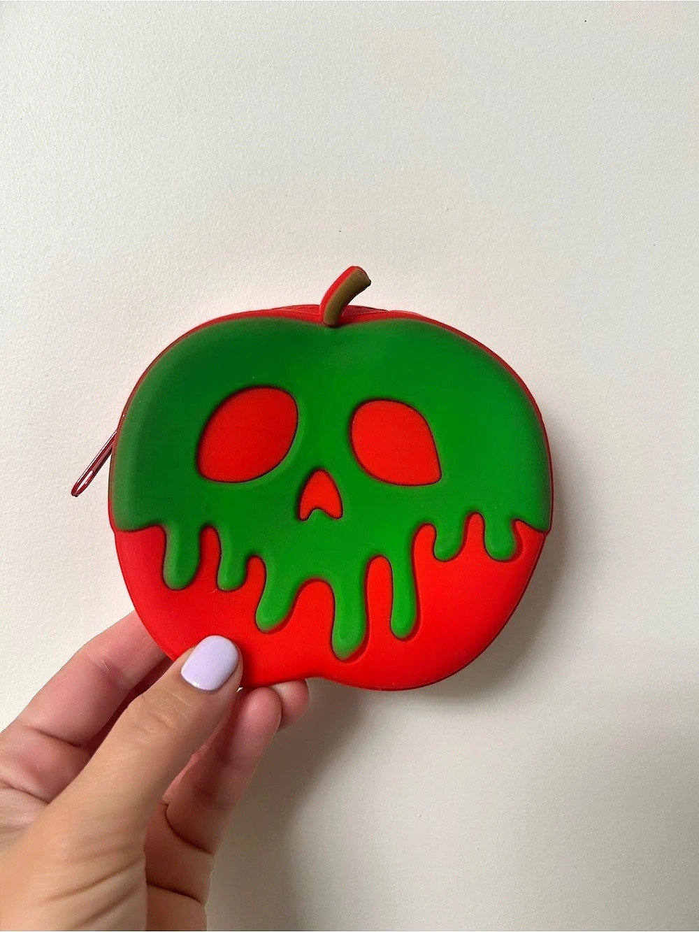 Disney Poison Apple Change Purse Cosmetic Bag Small